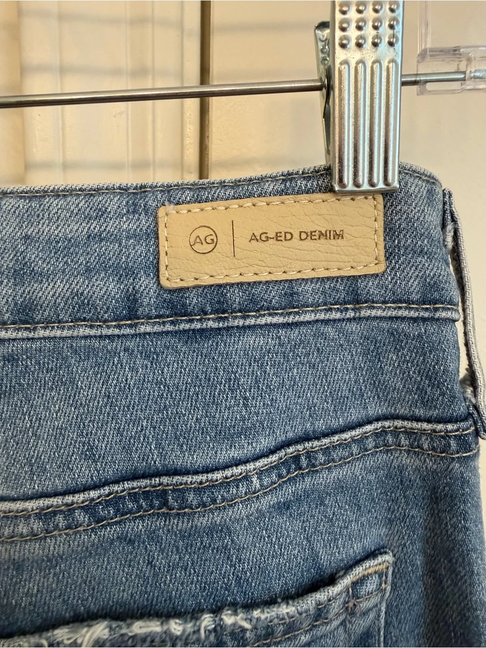 AG Adriano Goldschmied Farrah Bootcut Raw Hem Jeans Women’s 27x32